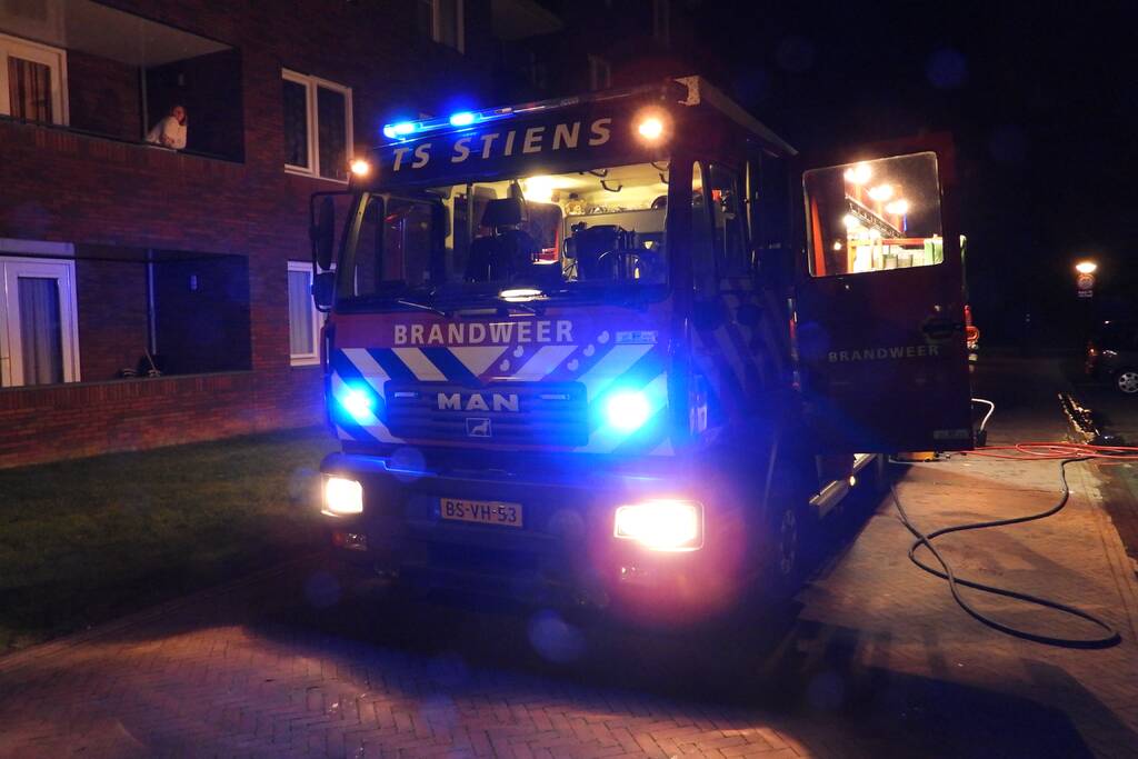 Flinke schade na brand in personenauto