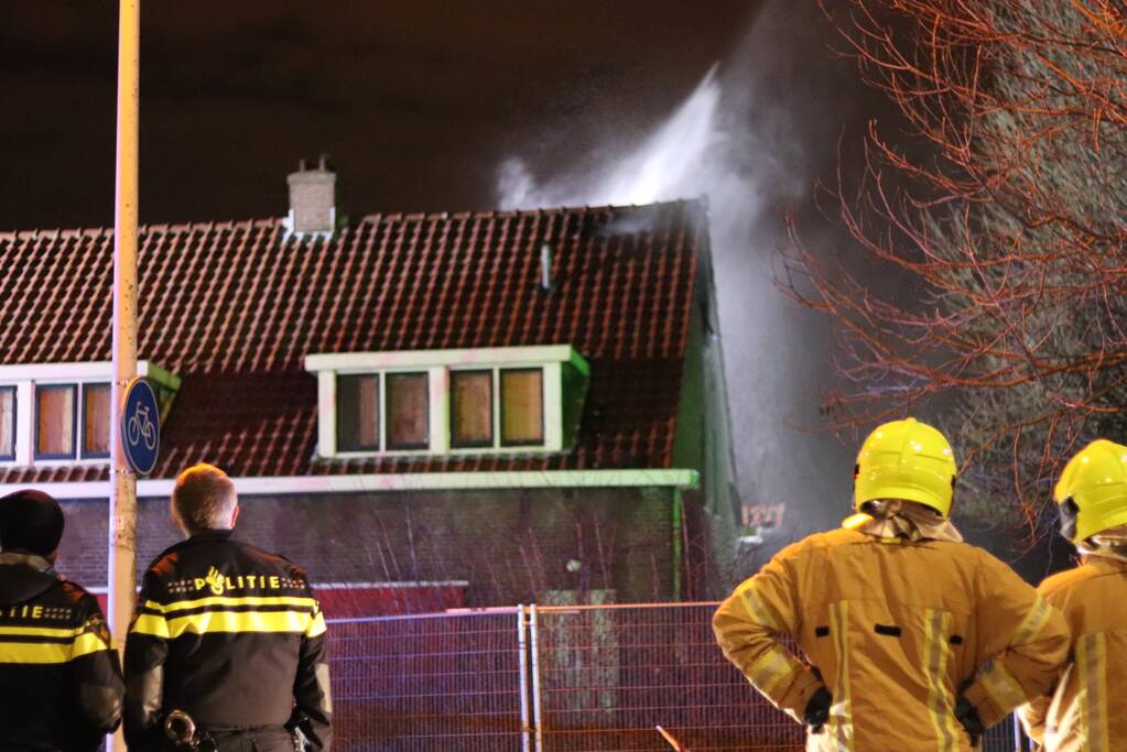 Flinke brand in slooppand
