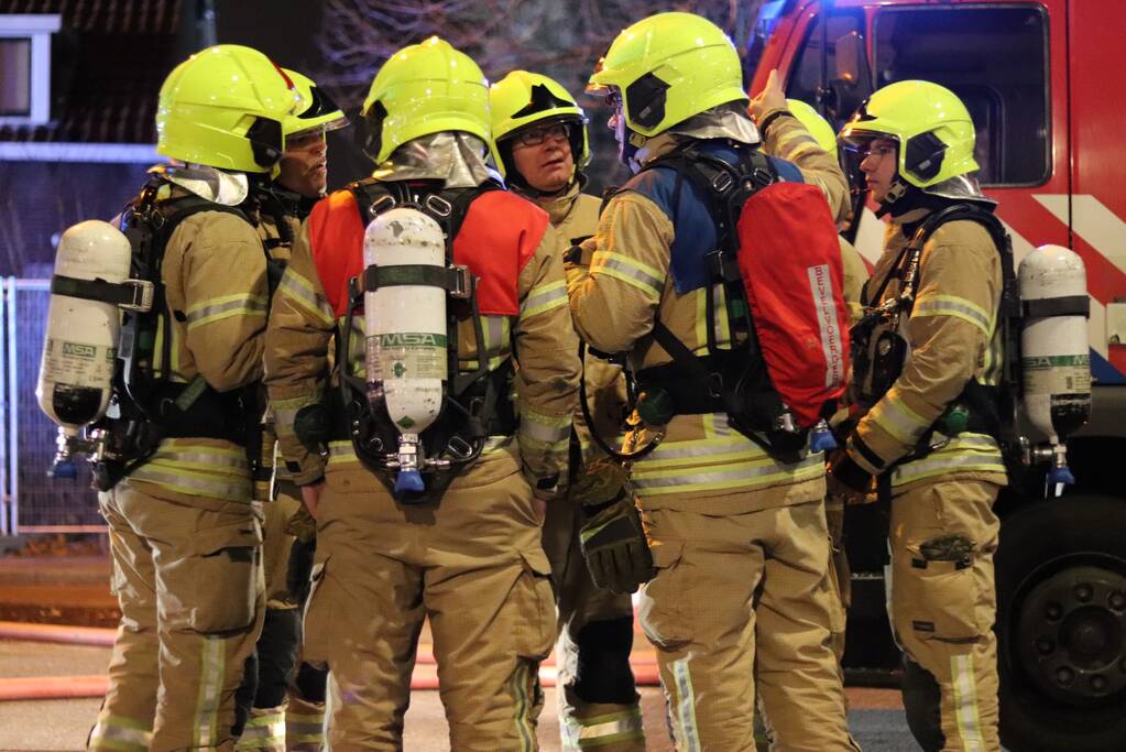 Flinke brand in slooppand