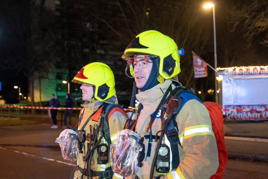 Flinke brand in slooppand