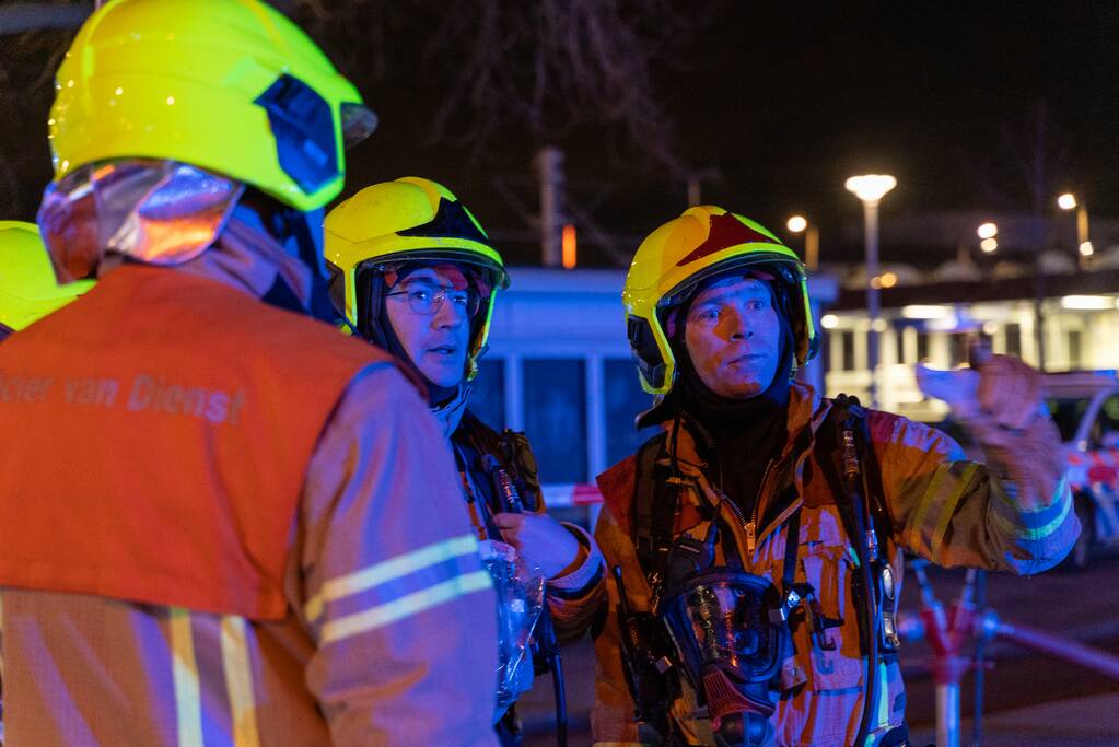 Flinke brand in slooppand