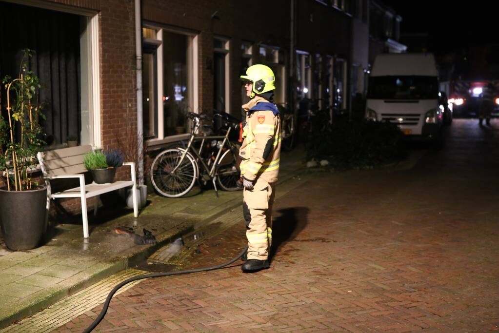 Schoorsteenbrand snel onder controle