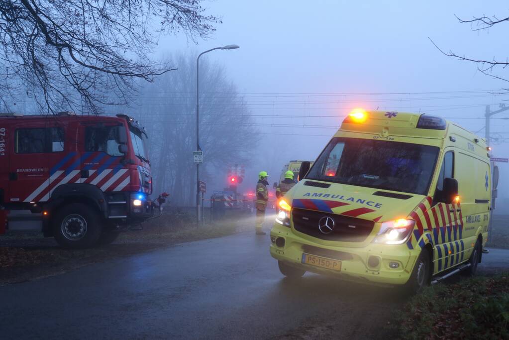 Geen treinverkeer door aanrijding