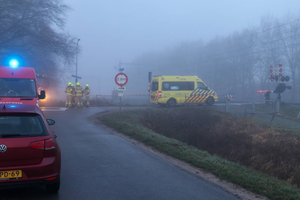 Geen treinverkeer door aanrijding