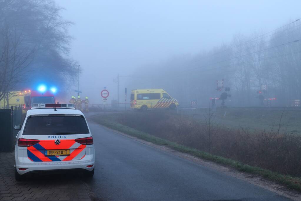 Geen treinverkeer door aanrijding