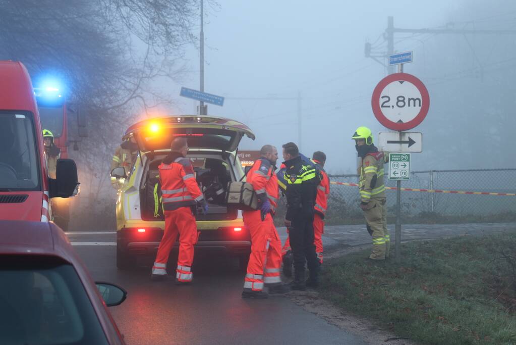 Geen treinverkeer door aanrijding