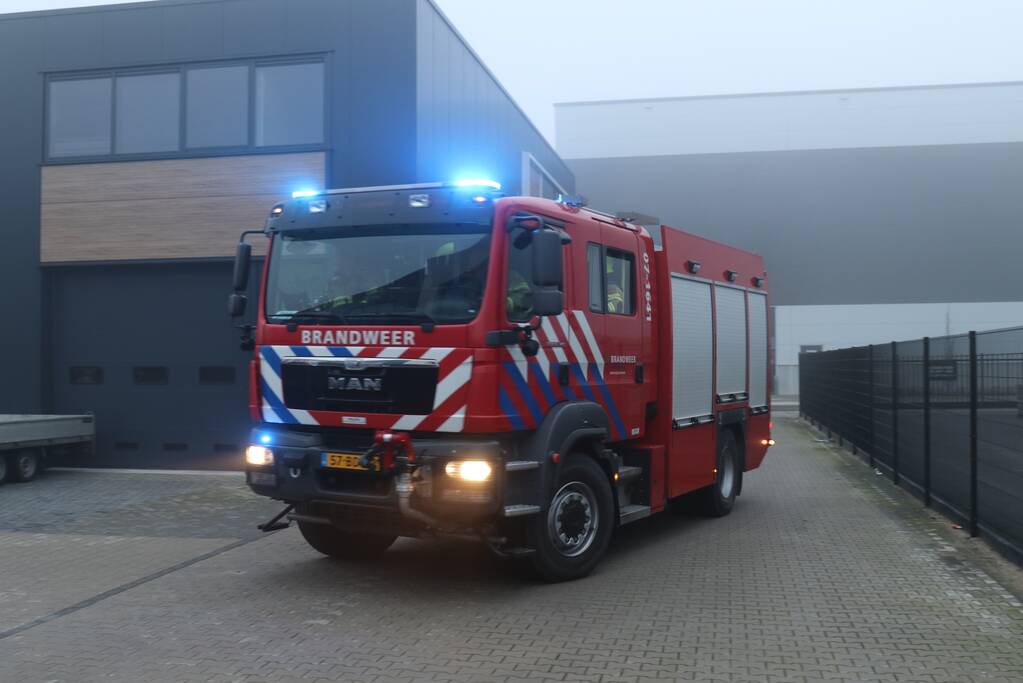 Afvalcontainer vat vlam