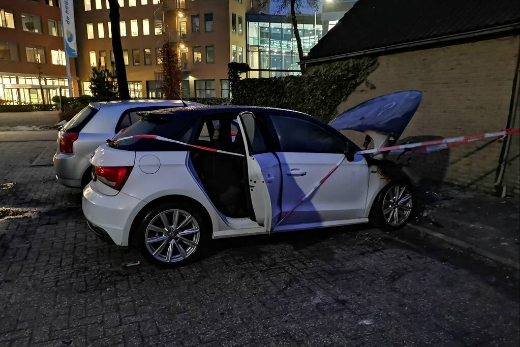 Gestolen auto uitgebrand teruggevonden