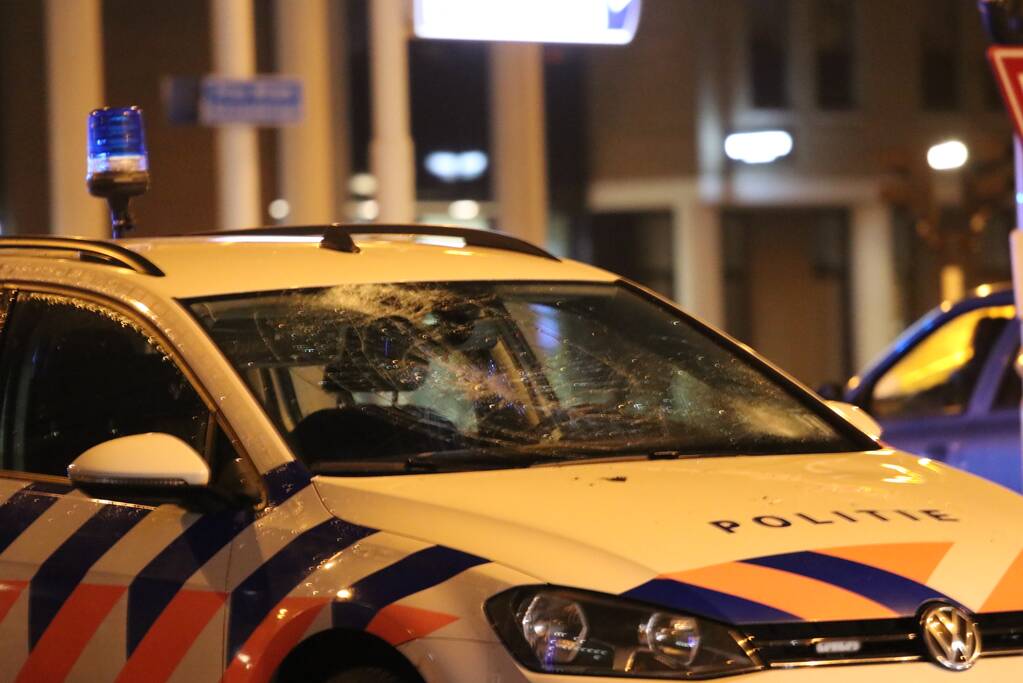 Fietsers aangereden door politieauto