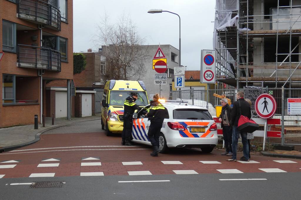 Fietser gewond na aanrijding met auto