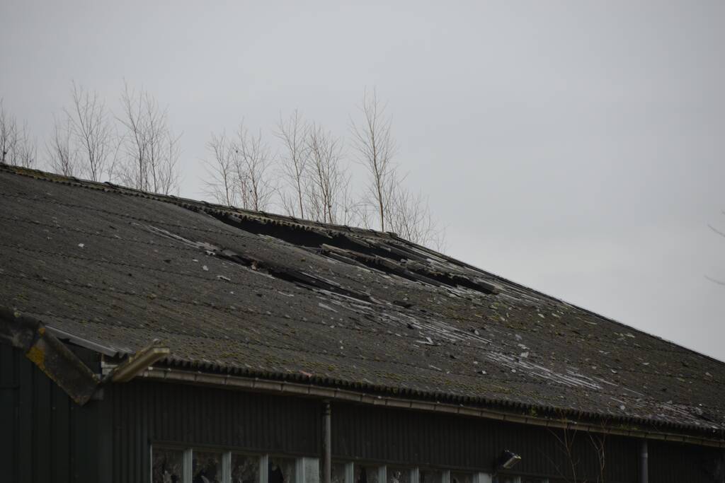 Opnieuw brand in leegstaande loods