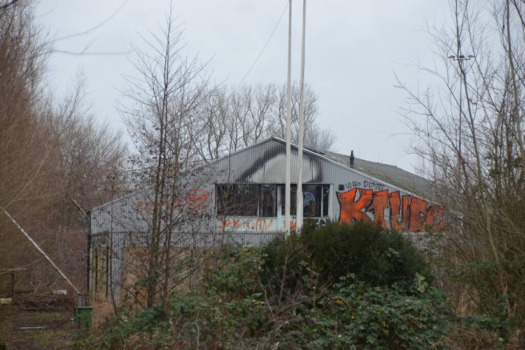 Opnieuw brand in leegstaande loods