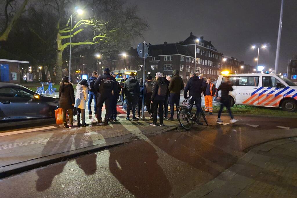 Scooterrijder gewond na aanrijding