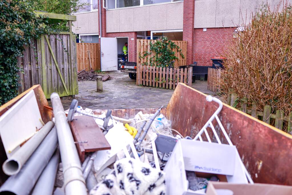 Gasleiding geraakt bij bouwwerkzaamheden