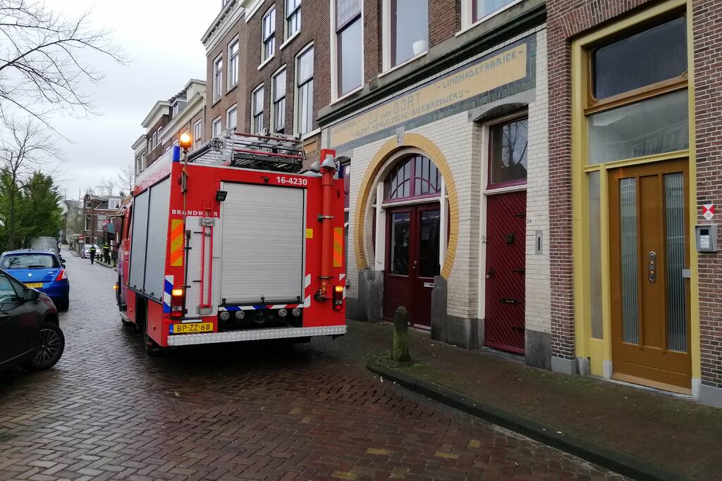 Gaslucht in woning tijdens werkzaamheden