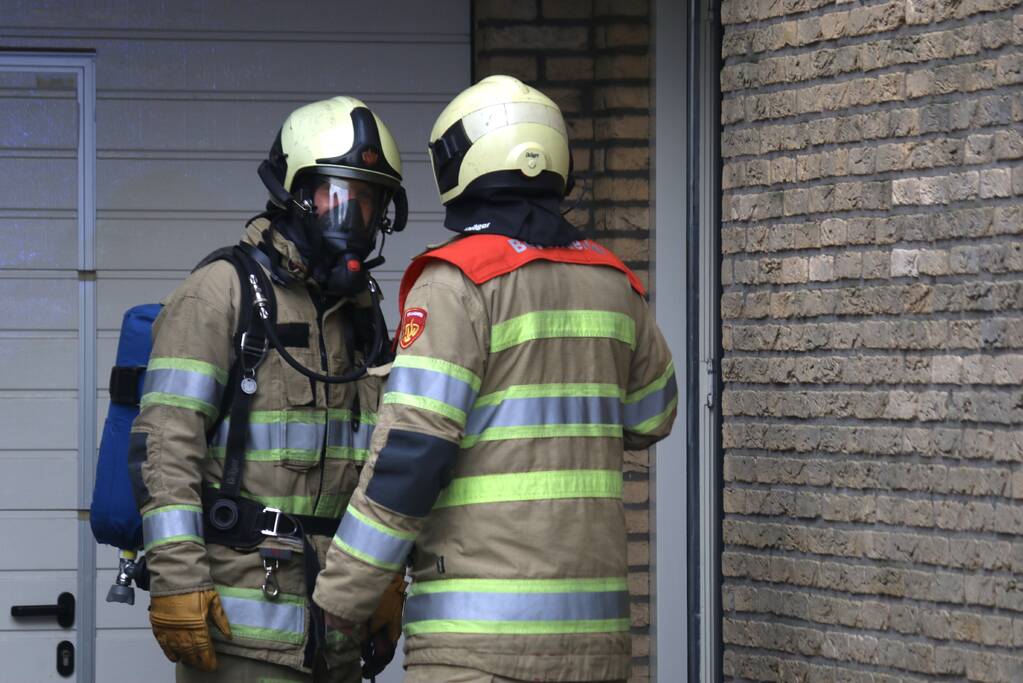 Brand in woning