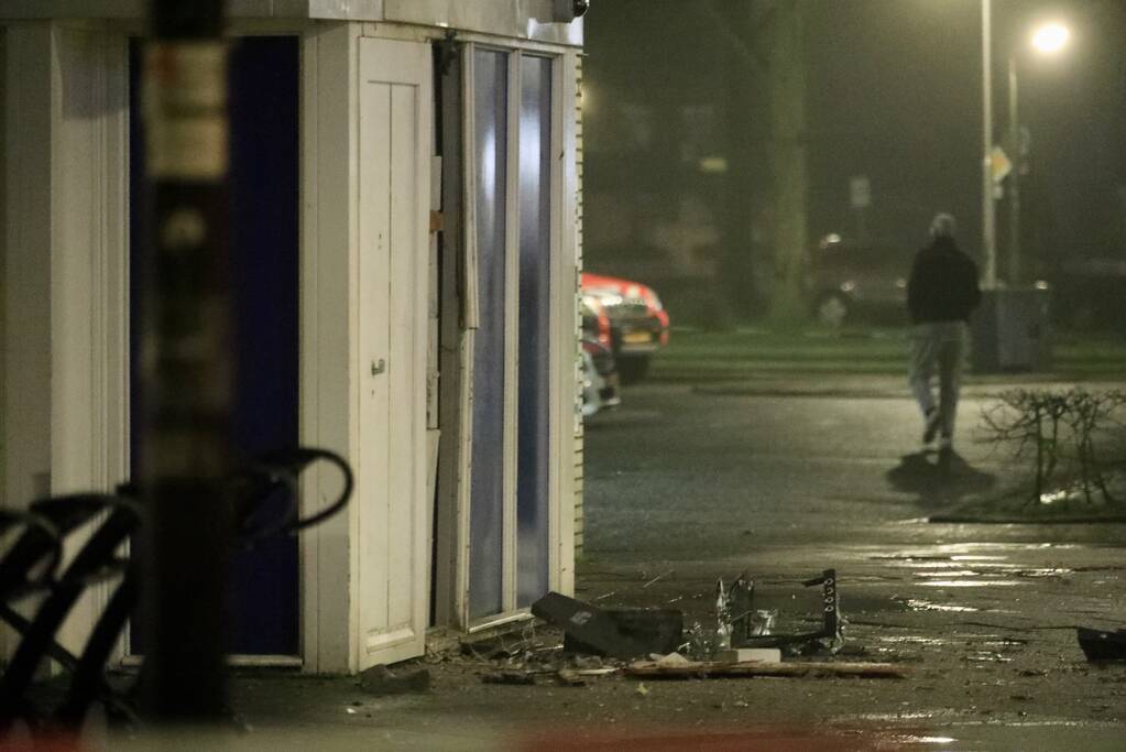 Plofkraak Rabobank pinautomaat