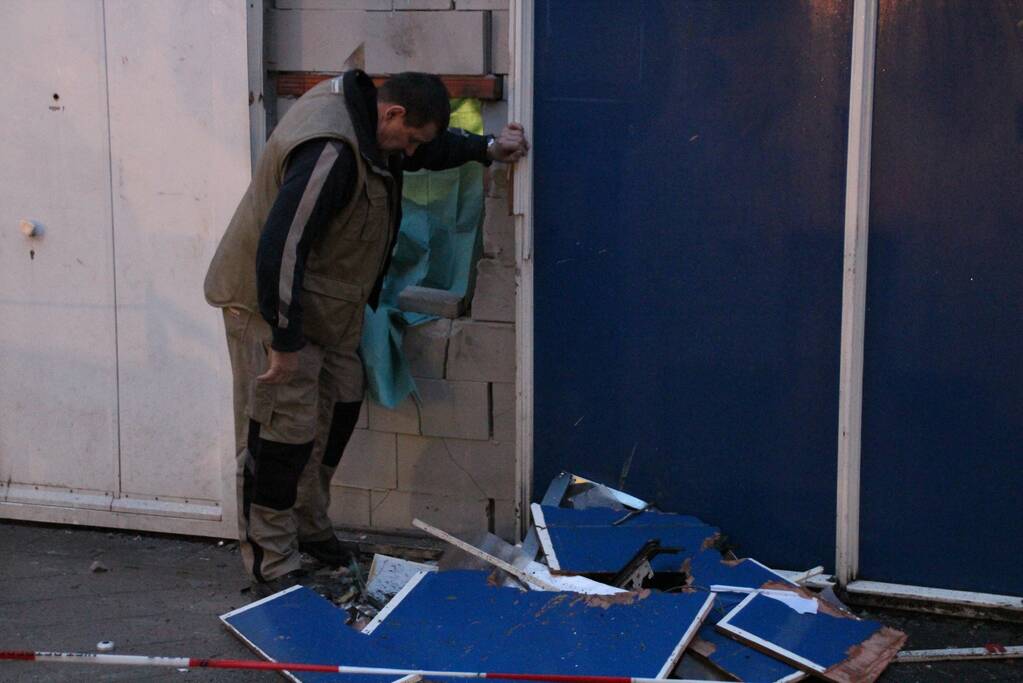 Plofkraak Rabobank pinautomaat