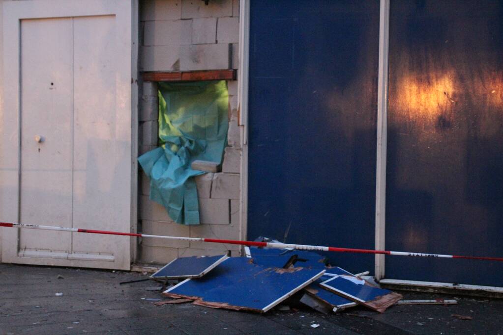 Plofkraak Rabobank pinautomaat