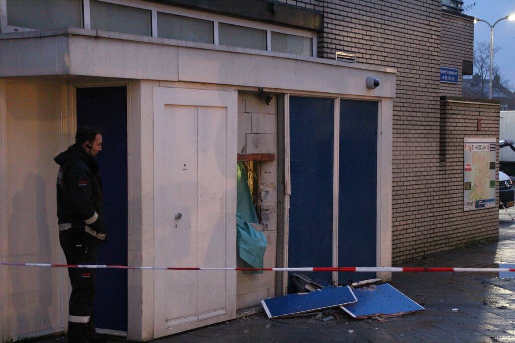 Plofkraak Rabobank pinautomaat