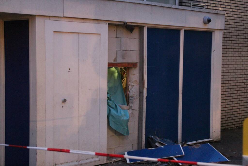 Plofkraak Rabobank pinautomaat