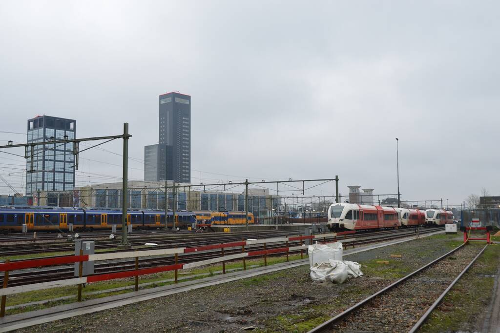 Verdacht pakketje aangetroffen in trein op station