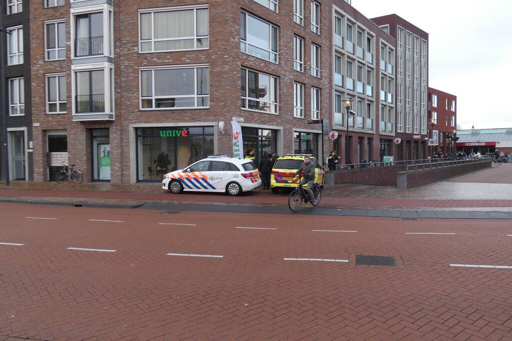 Fietser gewond na aanrijding met auto