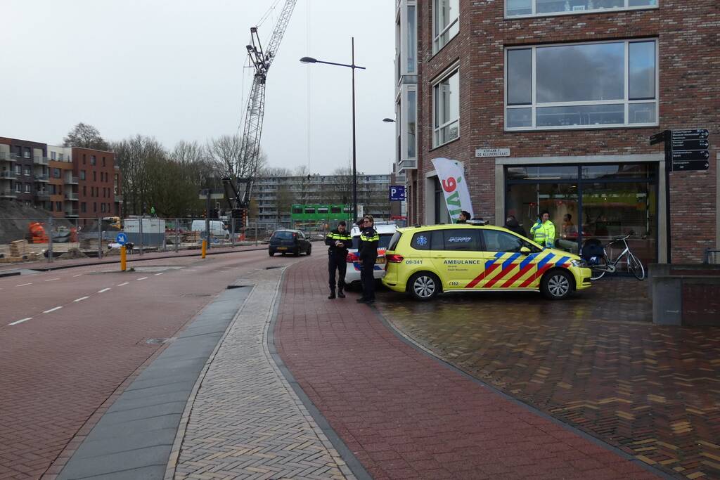 Fietser gewond na aanrijding met auto