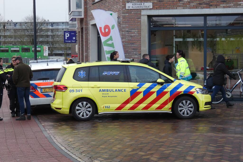 Fietser gewond na aanrijding met auto