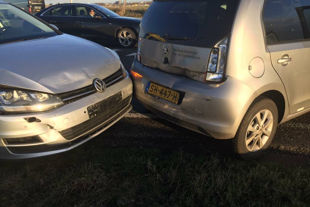 Gewonde na kop-staartbotsing