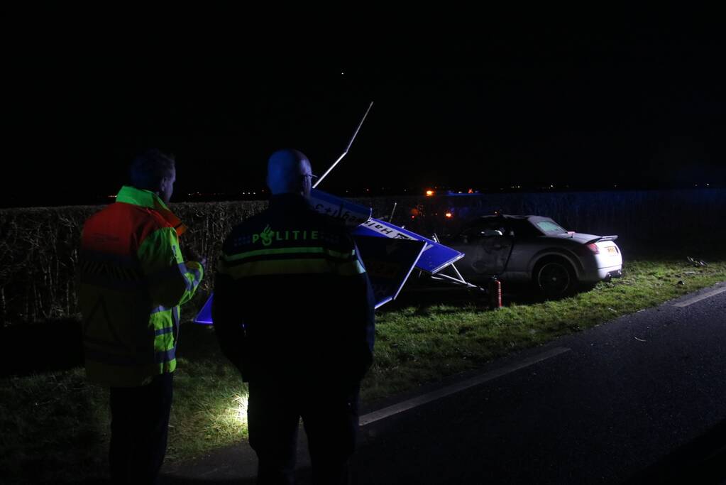 Flinke schade en gewonden na kop-staart aanrijding