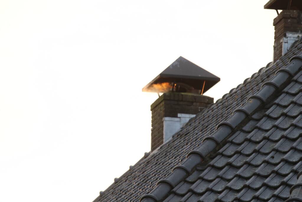 Schoorsteenbrand lijkt loos alarm