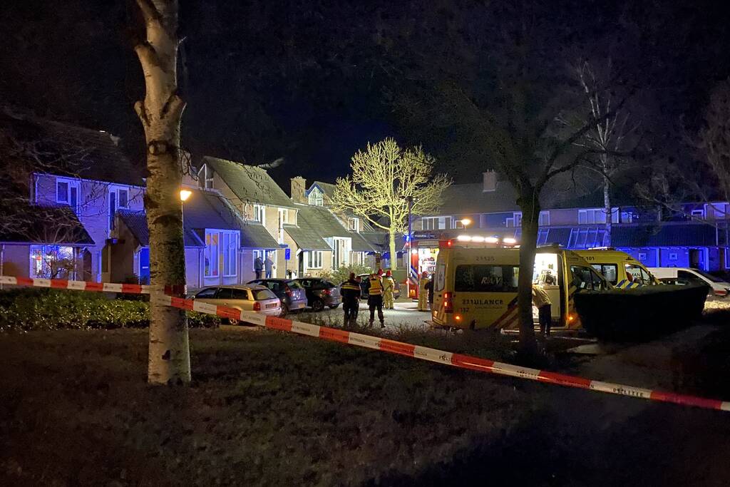 Twee gewonden bij brand in woonhuis