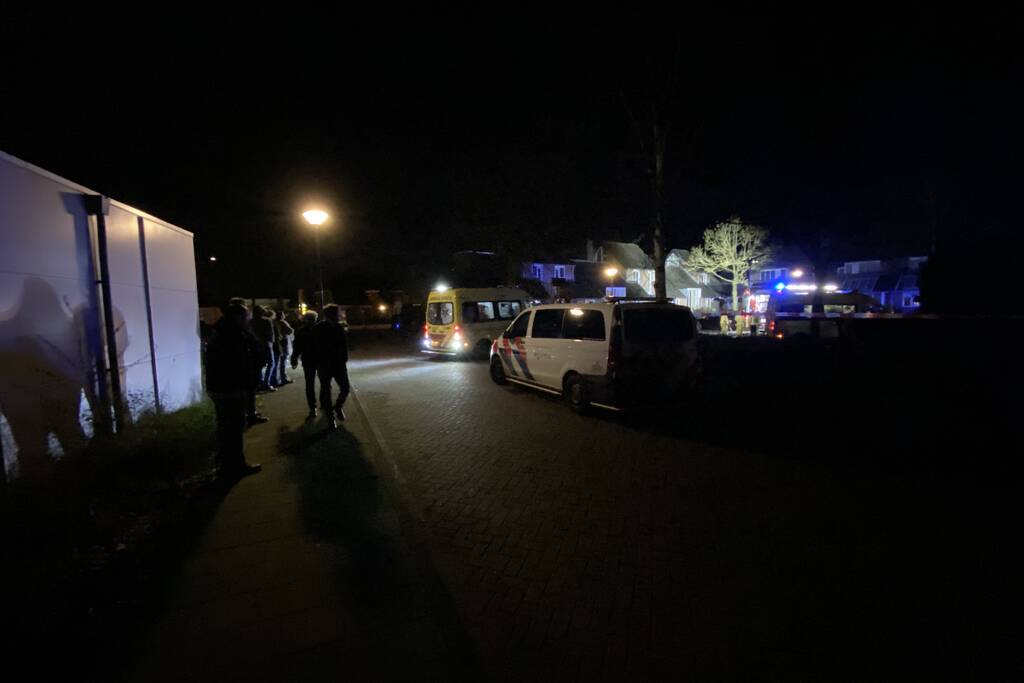 Twee gewonden bij brand in woonhuis