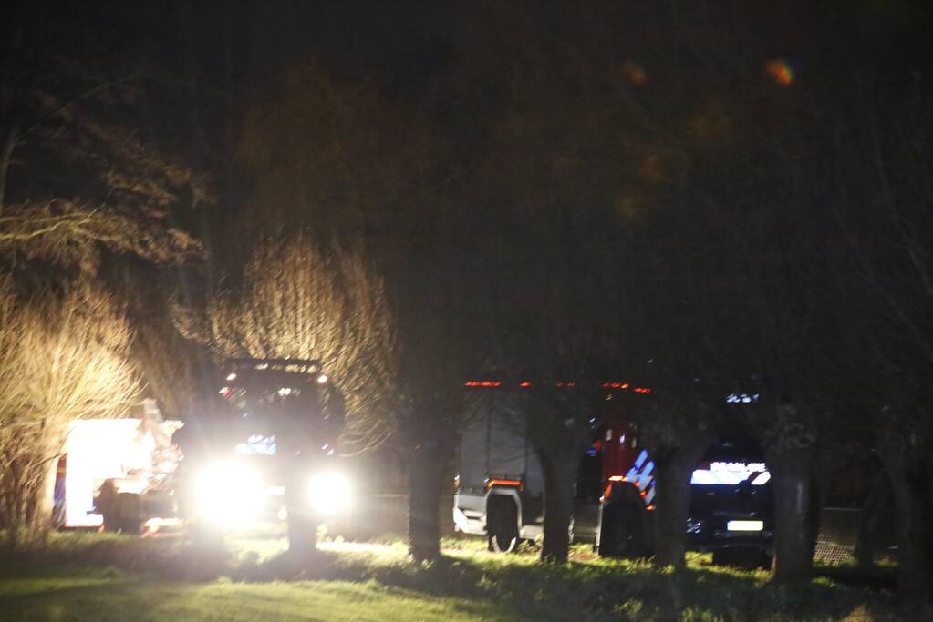 Drugslab aangetroffen in bijgebouw van boerderij