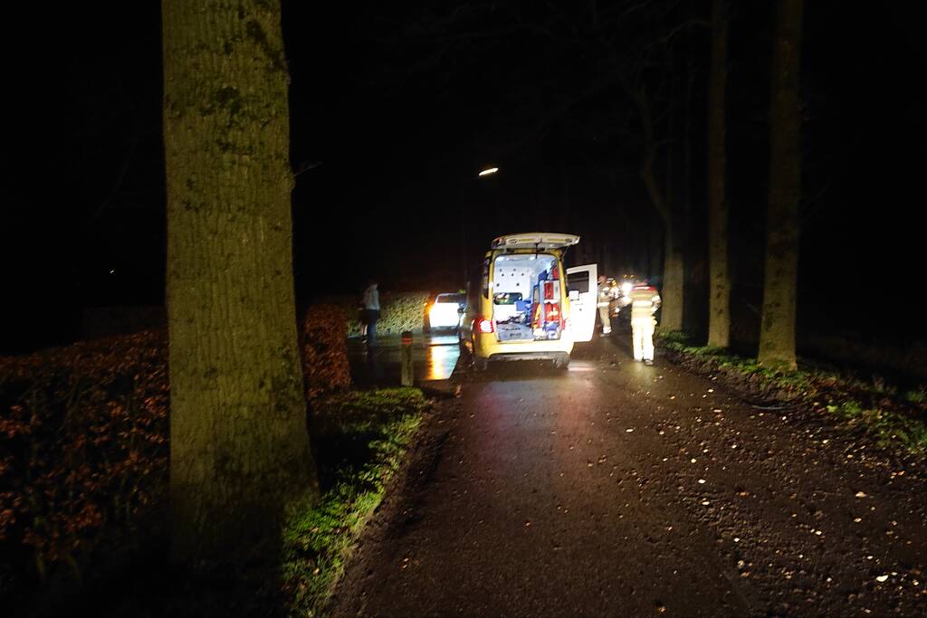 Persoon ernstig gewond na aanrijding met meerdere bomen