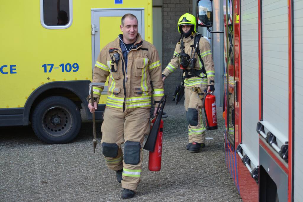 Bewoners gewond na vlam in de pan