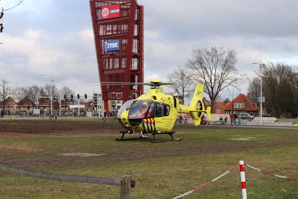 Man ernstig gewond bij bedrijfsongeval