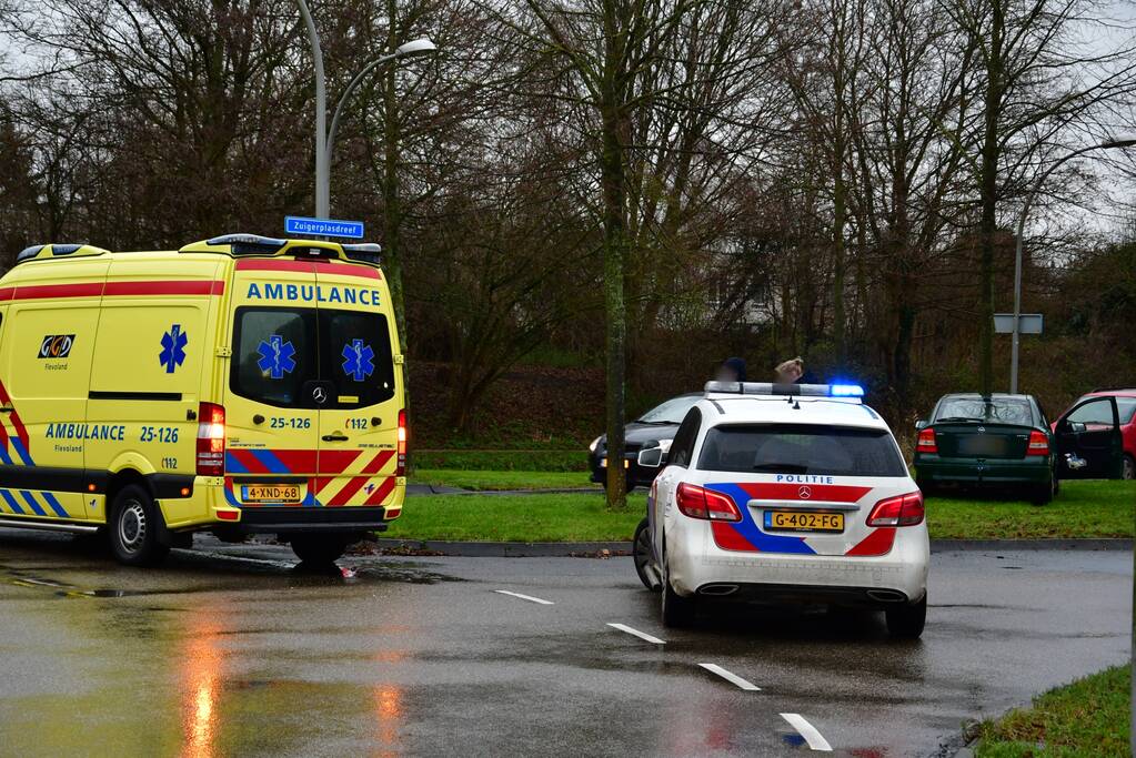 Bestuurster wordt onwel en rijdt tegen boom