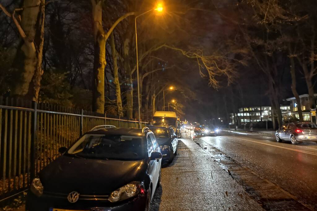 Vier autos betrokken bij kop-staartaanrijding