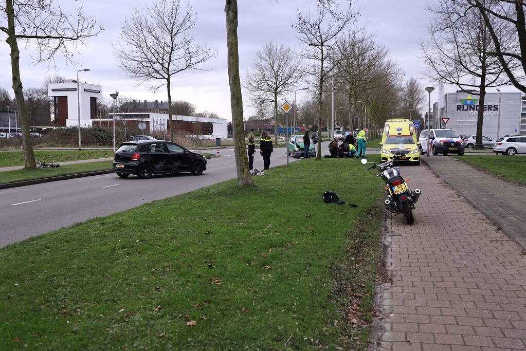 Gewonde bij flinke crash