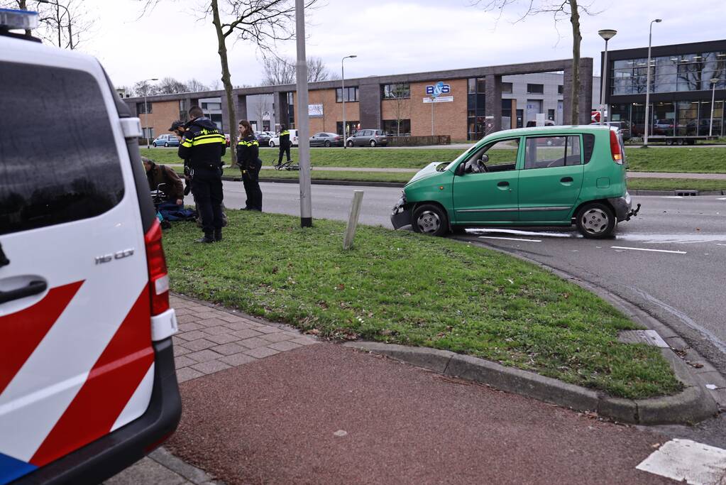 Gewonde bij flinke crash