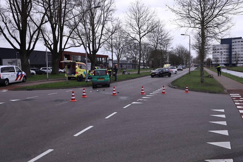 Gewonde bij flinke crash