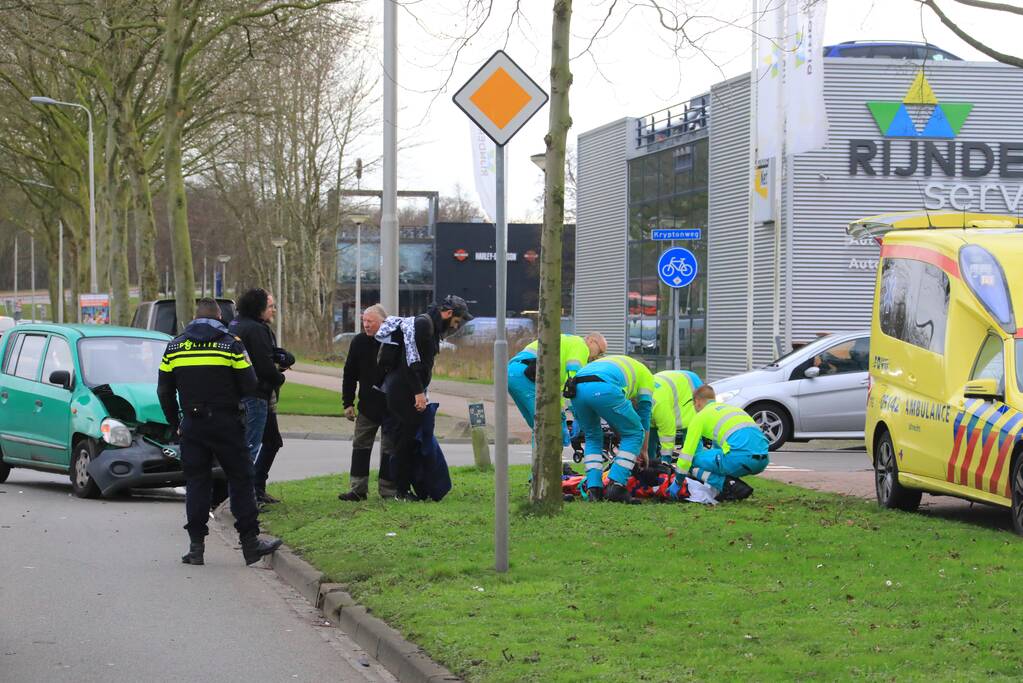 Gewonde bij flinke crash