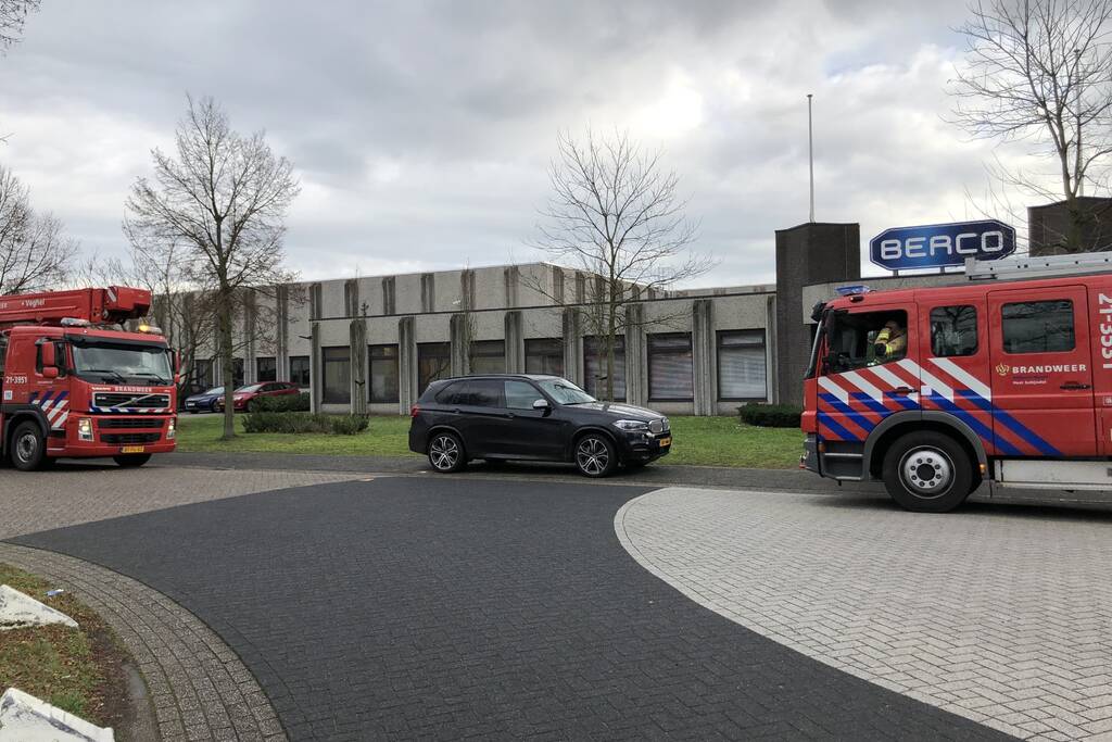 Brand op dak na werkzaamheden