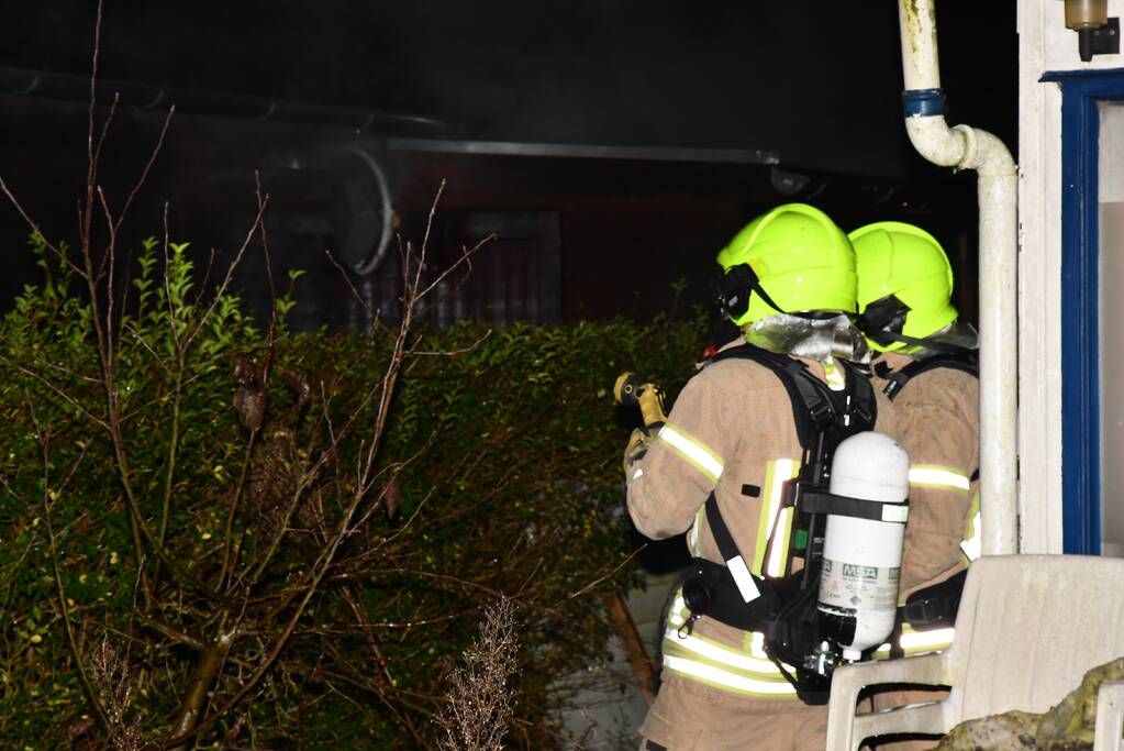 Chalet verwoest na brand