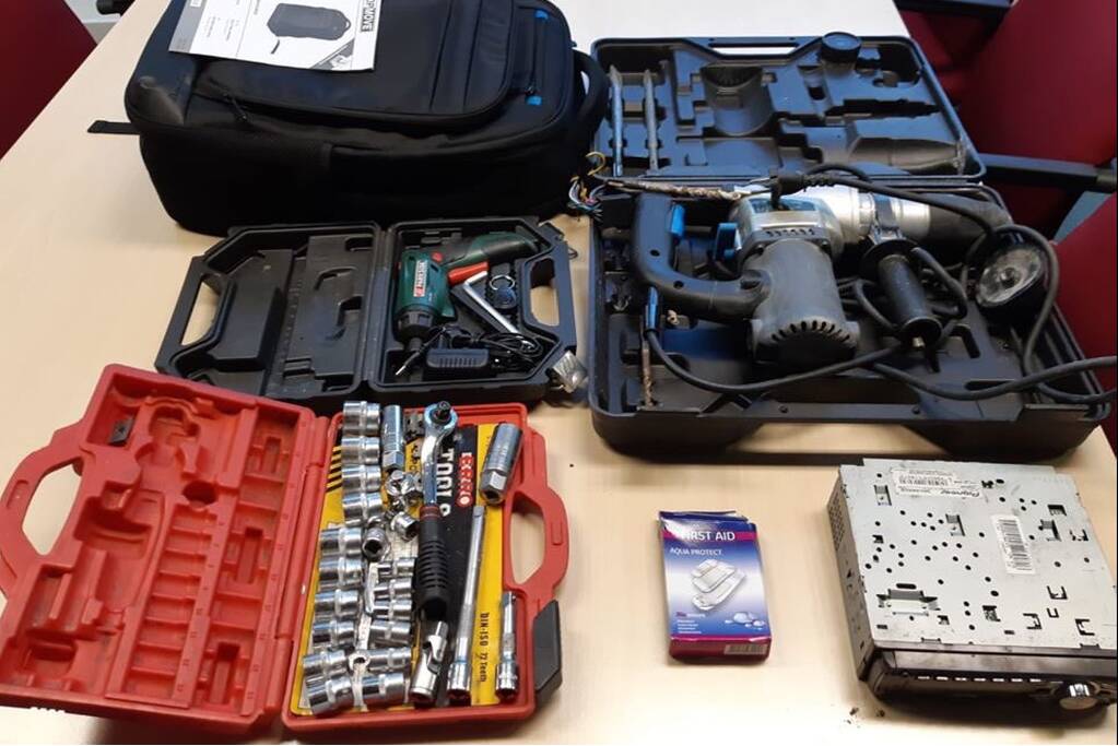 Twee inbrekers aangehouden in schuur in Nieuwland