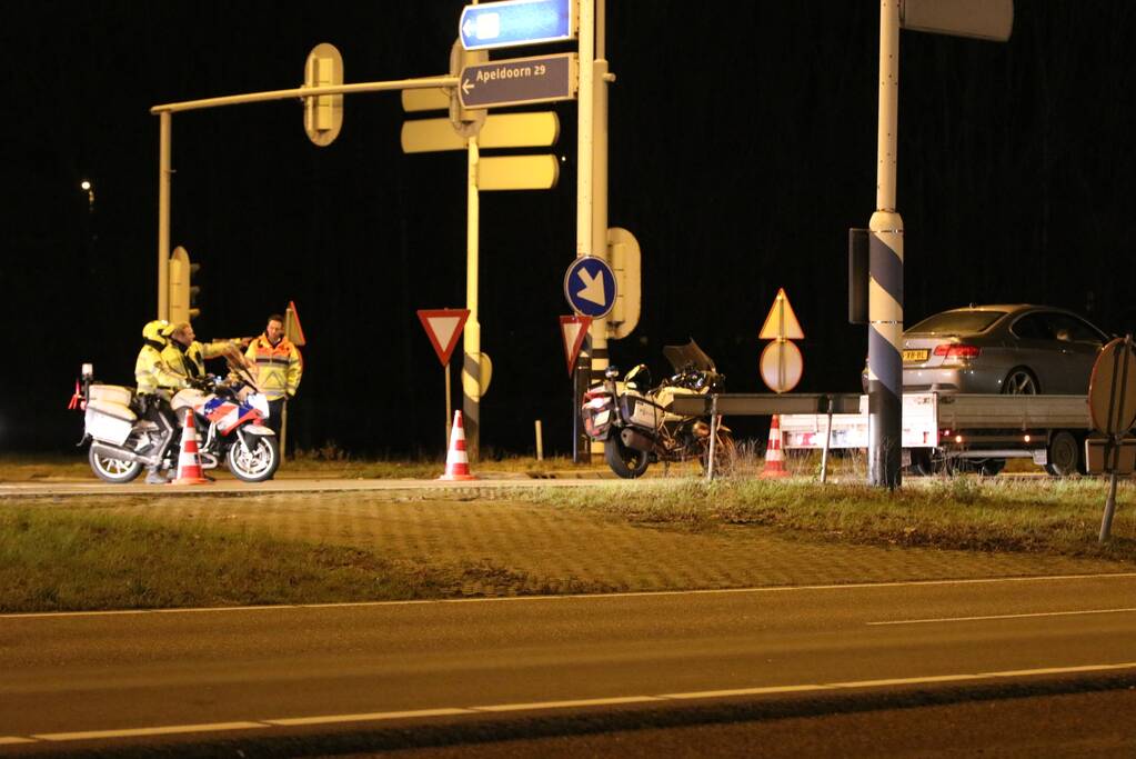 Flinke schade na kop-staart aanrijding