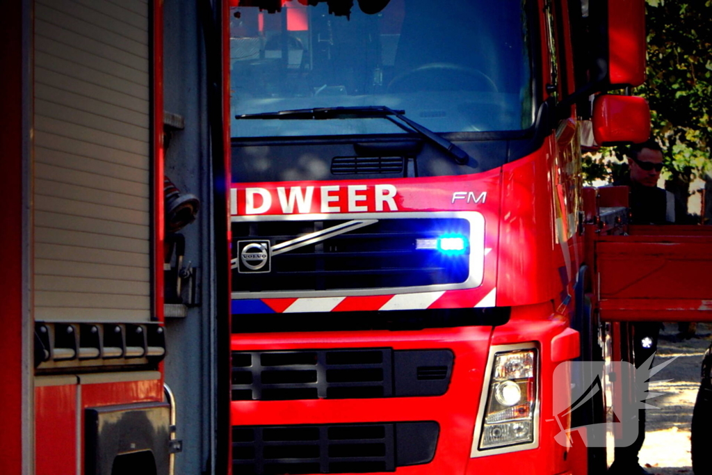 Brand op terrein van vuilstortplaats