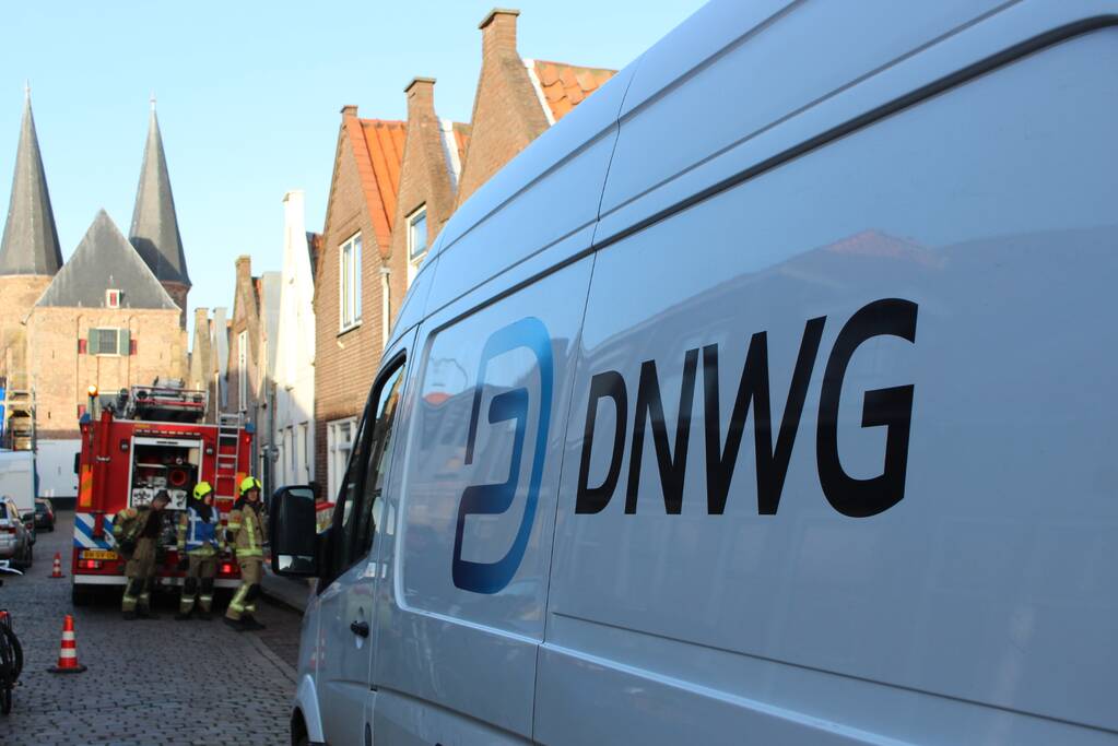 Gaslek ontstaan in woning